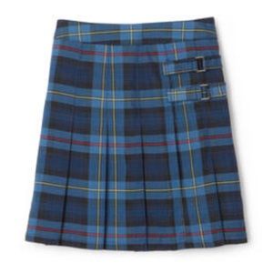 🌟French Toast Plaid Pleated Skort Uniform Sz 18 NWT